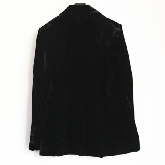 Veronica Beard Ellette Black Velvet Blazer - Picture 8 of 11